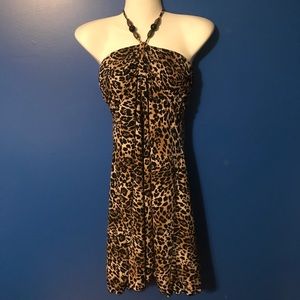 Size L - Animal Print Summer Dress